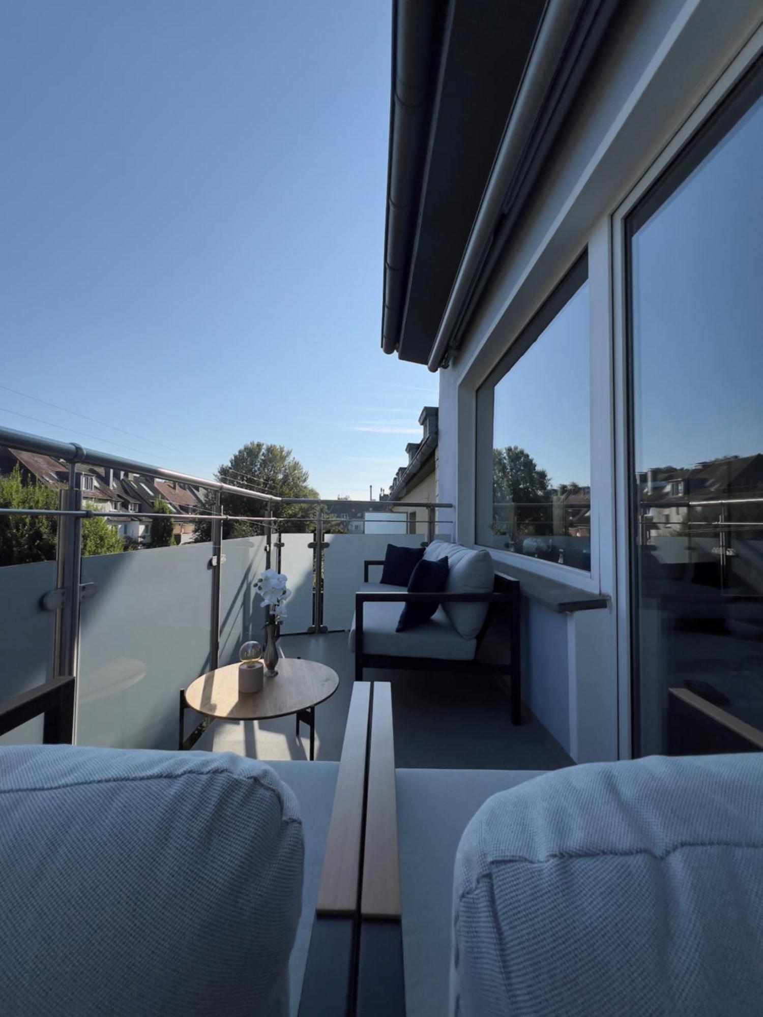 Excellence Deluxe Suite Mit Balkon & Stadtblick - Zentral An Der Messe 에센 외부 사진